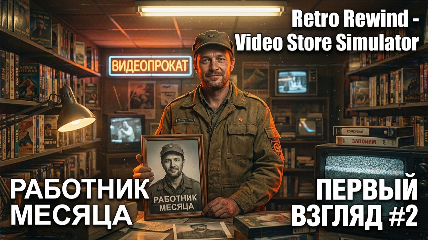 Retro Rewind - Video Store Simulator - РАБОТНИК МЕСЯЦА🕹Эпизод 2