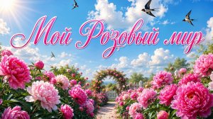 Пион и розы. Ирисы и. невянник.