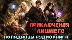 АУДИОКНИГА ПОПАДАНЦЫ: ПРИКЛЮЧЕНИЯ ЛИШНЕГО
