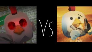 Lms scary chicken vs rudy CGSAKEN (видео моё)
