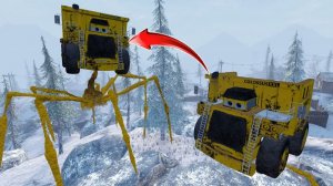 Я создал ОГРОМНЫЙ грузовик-монстр для шахты в Garry's Mod! 🚛🕷️