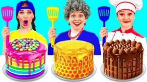 Кулинарный Челлендж# Я против Бабушки # Кухонные Лайфхаки и Рецепты от 4Teen Challenge