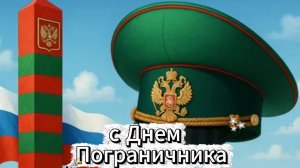 Душевное музыкальное поздравление с днем пограничника 28 мая. Красивая открытка