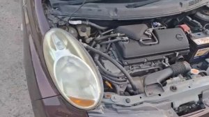 Тест перед разбором в Японий 860# Nissan March AK12 CR12 пробег 50975 т.км