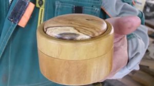 Шкатулка из Тутовника. Токарка