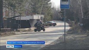 Рейды по выявлению несовершеннолетних водителей мототранспорта проводят в Иркутске и Иркутском округ