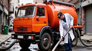 Видеоинструкция по заказу услуг илососной машины для откачки