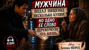 Мужчина подал нищенке с ребенком  несколько купюр, а но то, что она сказала, перевернуло его жизнь.