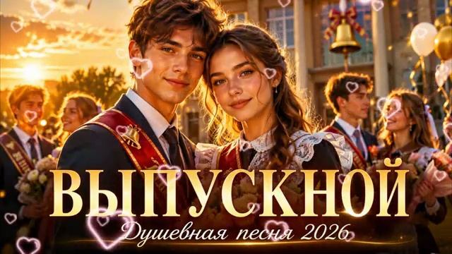 ВЫПУСКНОЙ - Душевная песня про школу и последний звонок 2026 г. смотреть онлайн