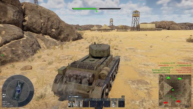 War Thunder. Часть 3. Танковые бои №6-№10.
