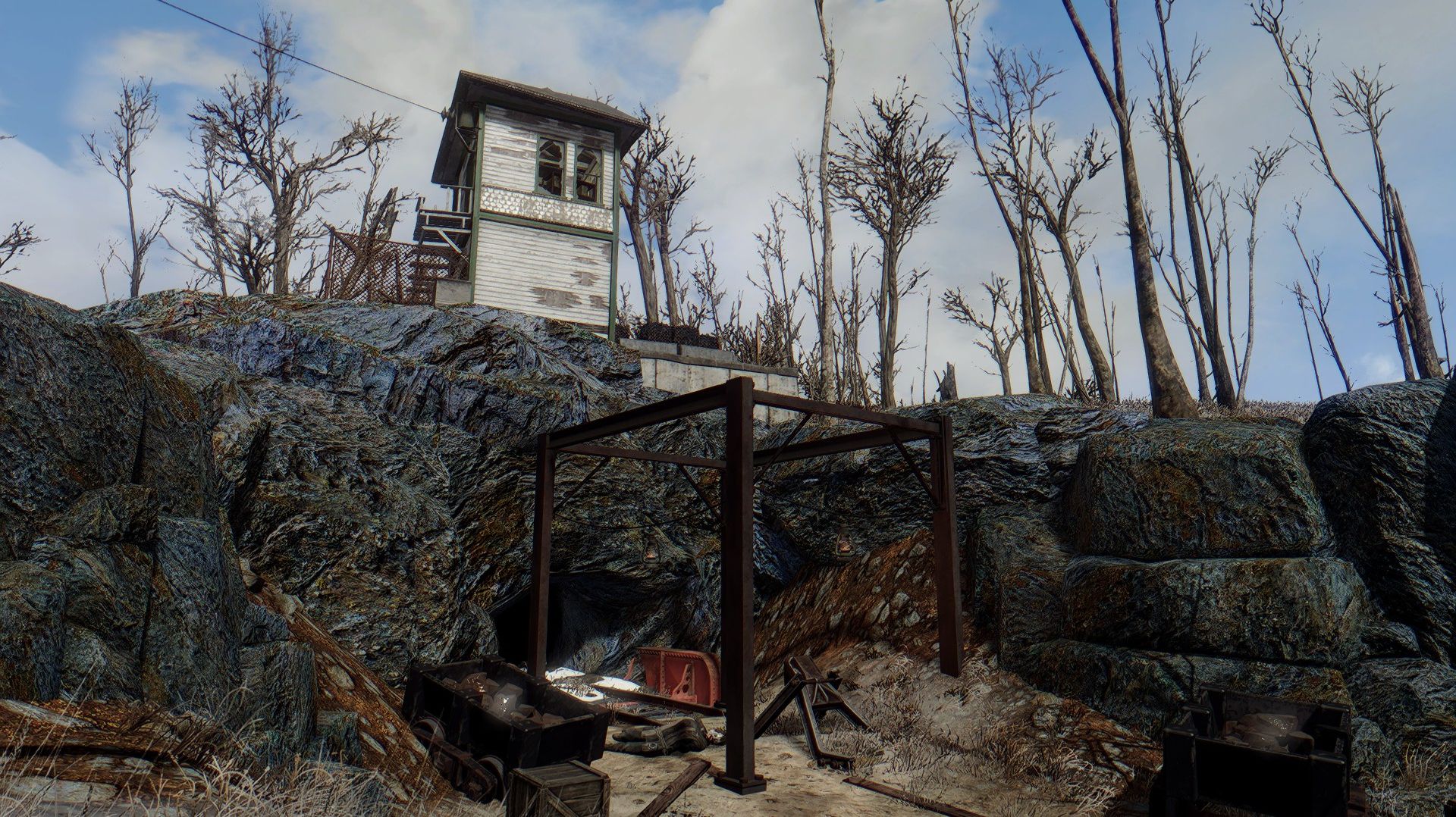 FALLOUT 4: Северные Источники #9  Что скрывается в тени