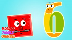 Изучаем цифру 6 || ШЕСТЬ || Развивающие мультики для детей 0-5 лет.