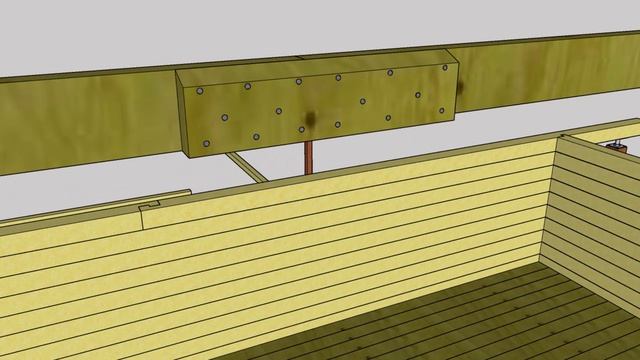 Строительство дома из бруса часть №2.