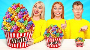 1, 10 или 100 Слоев еды Челлендж # Сумасшедшие Кулинарные Идеи от Multi DO Joy
