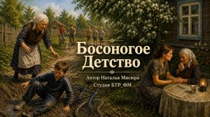 АУДИОКНИГА. Босоногое детство. Автор Наталья Мисюра. Озвучивает Студия БТР_ФМ. Вся книга на ЛитРес.