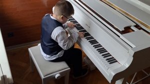 Бритов Андрей,12 лет.В.Купревич«Фонтаны Цвингера»,А.Стоянов Этюд