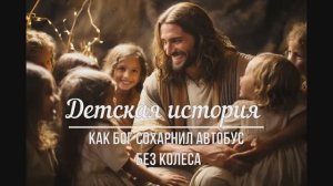 Детская история - Как Бог сохарнил автобус без колеса