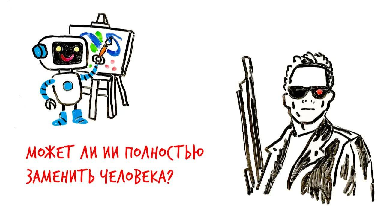 Может ли ИИ полностью ЗАМЕНИТЬ ЧЕЛОВЕКА — Научпок