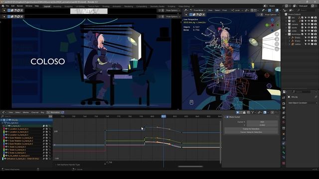 Coloso - A to Z of NPR Animation in Blender 33. Animation Practice - Primary and Secondary 5 смотреть онлайн