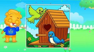 Детский развивающий мультфильм, пазлы, головоломка.