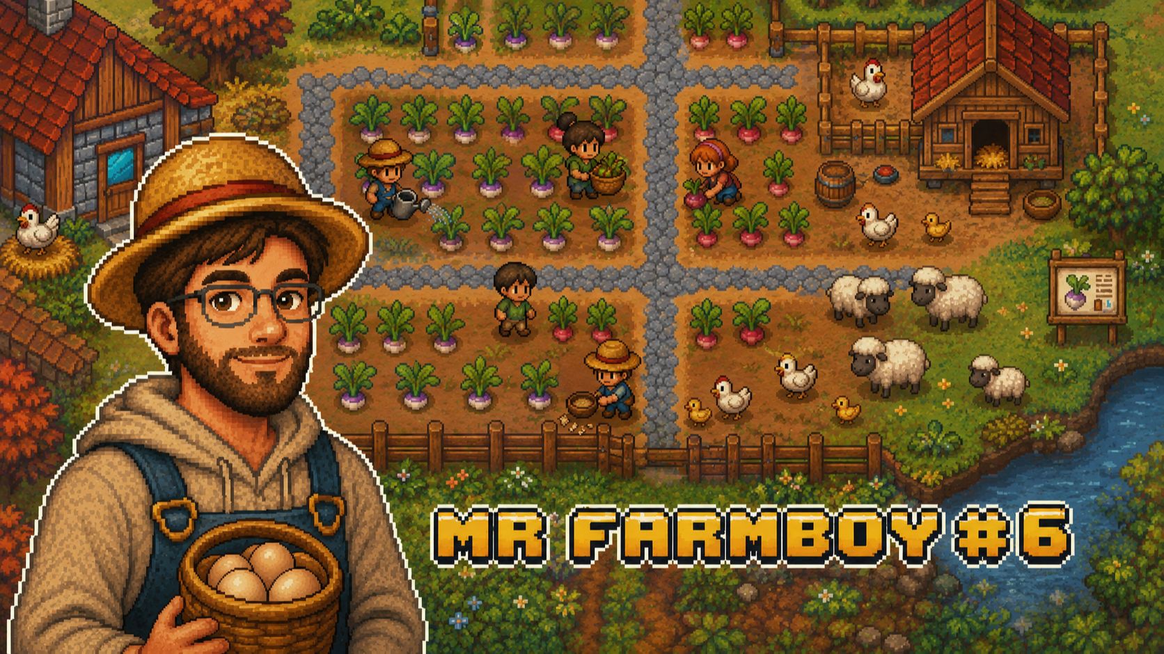 ГЛОБАЛЬНОЕ ОБНОВЛЕНИЕ! Оседлал коня и полностью перестроил птицеферму - Mr. FarmBoy #6