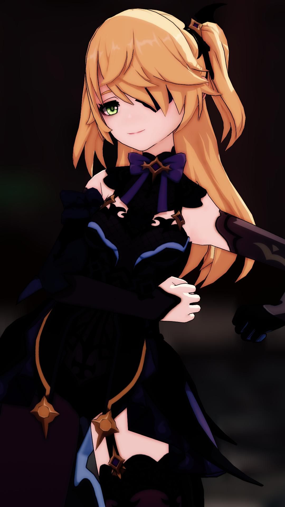 ||mmd x Genshin Impact|| Chicken wing beat |Fischl|