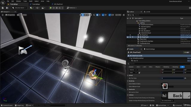 3 -Controlling Text and Lights with Blueprint Programming смотреть онлайн