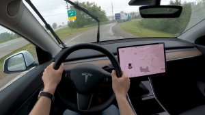 2021 Tesla Model Y Standard Range - От первого лица