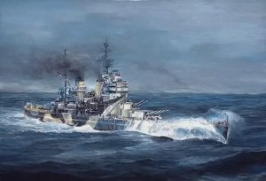 Ожившие полотна (24). HMS King George V.