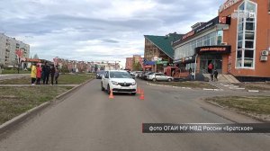 13-летний пешеход попал под колёса на улице Крупской в Братске