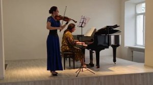 К. Хачатурян Соната для скрипки и фортепиано