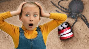Большая средняя и маленькая нора челлендж - Маленькая Вера