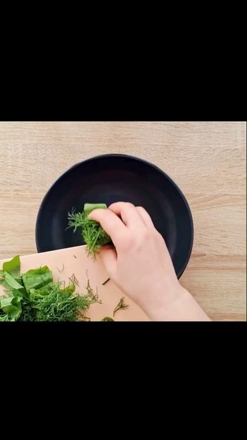 салат с рукколой и яйцами #shorts