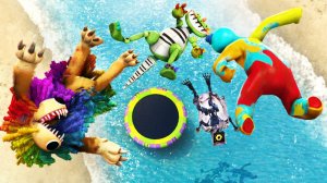 Персонажи Poppy Playtime в ГТА 5 (Моды)
