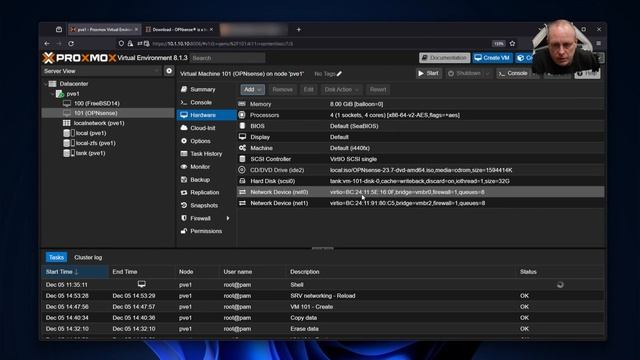 Как установить OPNsense на Proxmox HomeLab Firewall Setup