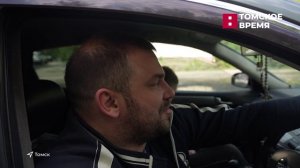 Томичи пытаются обратить внимание властей на разбитый участок улицы Алтайской