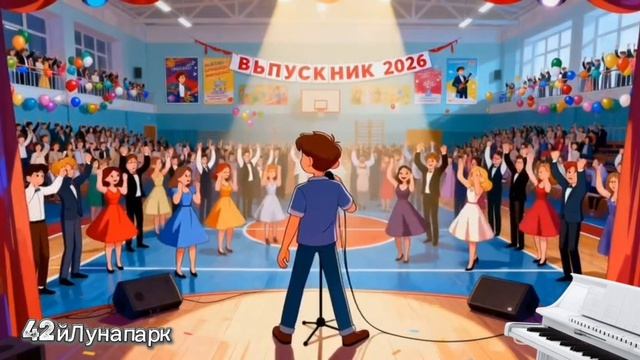 ВЫПУСКНОЙ 🎼 ПОЁМ ХОРОМ ВСЕМ КЛАССОМ, ВСЕЙ ШКОЛОЙ ПРИПЕВ.