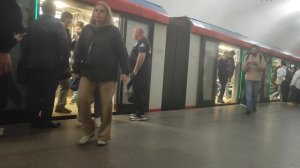 Поезд Москва 2020 На станции Киевская