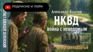 Александр Бушков  «НКВД - война с неведомым»  вечер двенадцатый  читает Алексей Зеленский