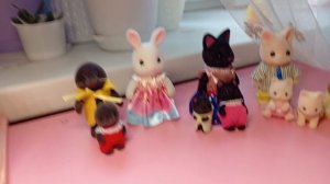 Sylvanian families 54 серия-«Соревнования двух садиков» 2 часть.