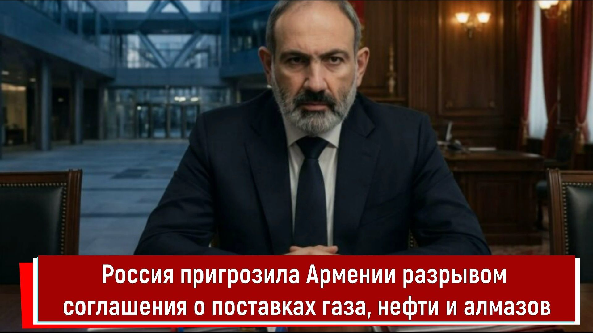 Россия пригрозила Армении разрывом соглашения о поставках газа, нефти и алмазов