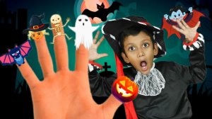Семья пальцев Хэллоуина _ Halloween finger Family song -  Kuku and Cucudu