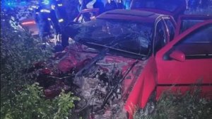 В Курской области, в лобовом ДТП ,погибли две сестры.