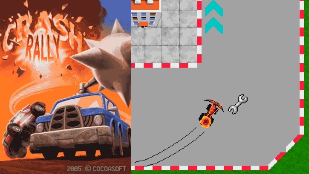 Crash Rally JAVA GAME (Cocoasoft 2005) FULL WALKTHROUGH смотреть онлайн