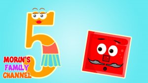 Изучаем цифру 5 || ПЯТЬ || Развивающие мультики для детей 0-5 лет.