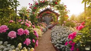 КОСМИЧЕСКИЕ  ПО КРАСОТЕ САДЫ И ЦВЕТНИКИ