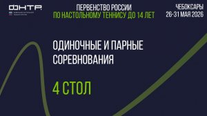 Первенство России до 14 лет 2026. 4 стол. 3 день