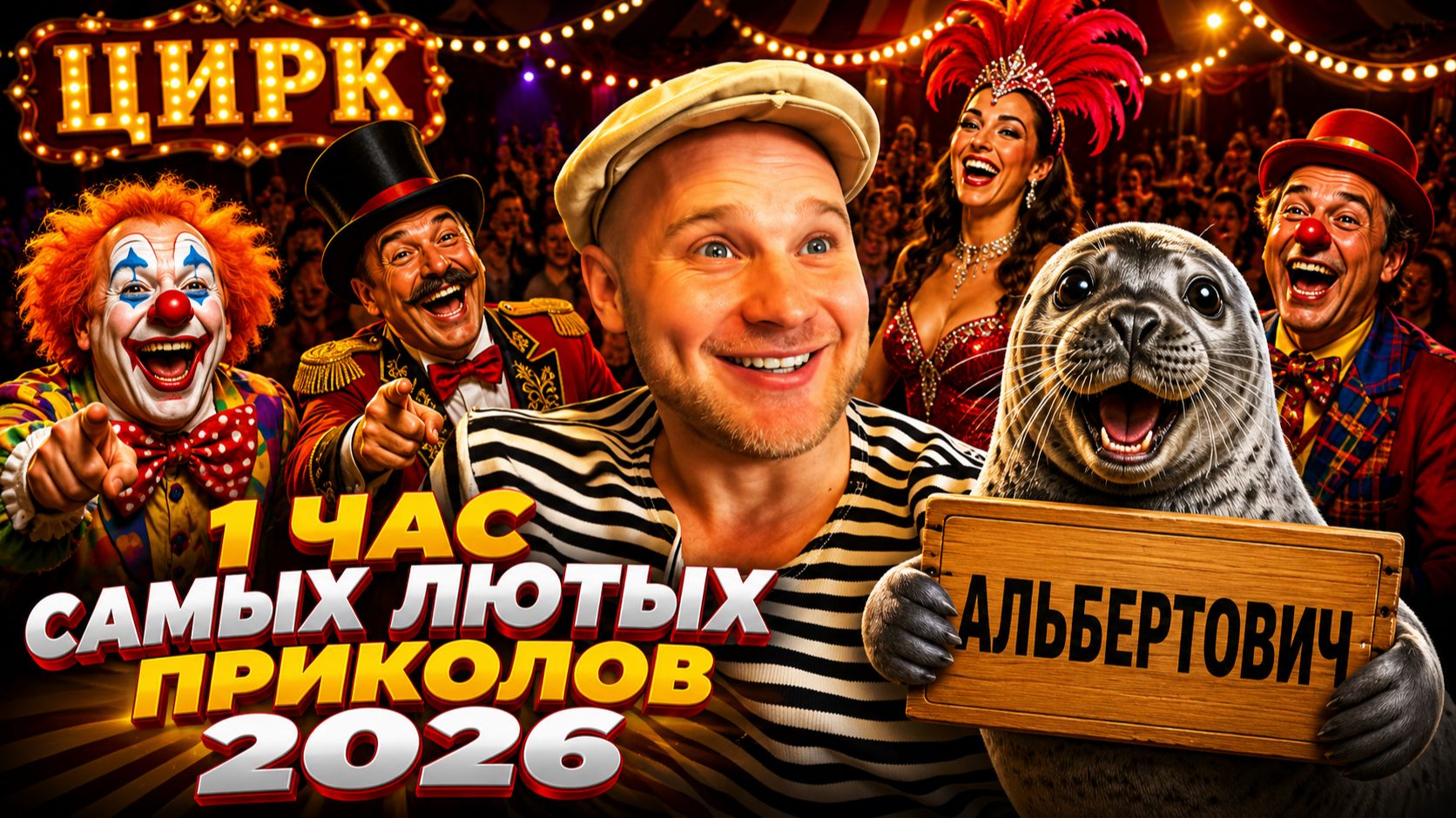 🔥😂 1 ЧАС САМЫХ ЛЮТЫХ ВИДЕО ПРИКОЛОВ 2026! 🔥🤣 ЛУЧШИЕ СКЕТЧИ, ПРИКОЛЫ, ЮМОР 🤯 НАТУРАЛ АЛЬБЕРТОВИЧ