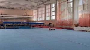 ЖП 1 юношеский, Паршина -  Родионова, ДЮСШ г. Гвардейск, Комбинированное упражнение - день 2