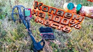Копаю на 100% месте с Nokta Triple Score!